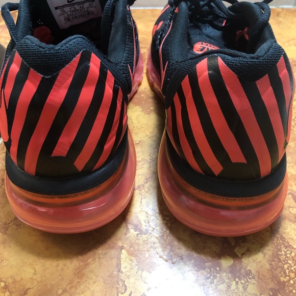 Nike Air Max 2015 NR Black Lava Mesh Running Shoes - Picture 10 of 11